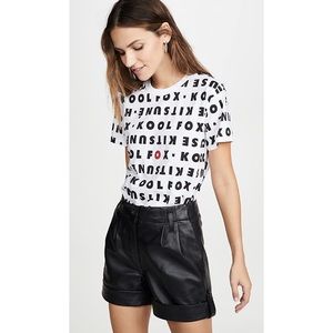 MAISON KITSUNE Kool Fox All-Over Tee XS